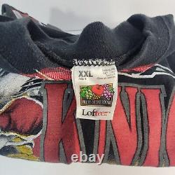 Vintage Dale Earnhardt Black Knight Tshirt XXL AOP Good Used Condition