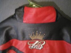 Vintage Dale Earnhardt Jr Budweiser Chase Wilson Leather Jacket Size XL