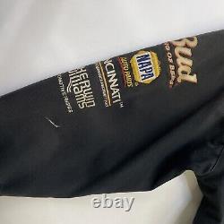 Vintage Dale Earnhardt Jr Budweiser King of Beers JH Racing Jacket Large NASCAR