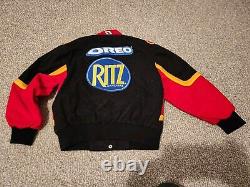 Vintage Dale Earnhardt Jr. Oreo Ritz Chase Nascar Jacket Youth Large