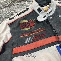 Vintage Dale Earnhardt NASCAR Jacket M Jeff Hamilton GM Goodwrench Racing USA