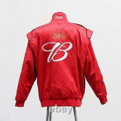 Vintage Dale Earnhardt Nascar Racing Jacket Budweiser by Chase Authentics 0322