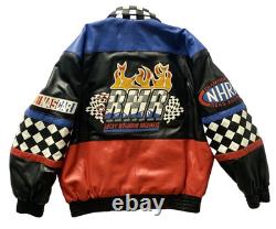 Vintage Drag Racing Jacket Mens L Rocky Mountain RMR