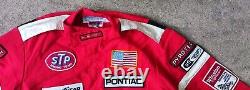 Vintage Glad Racing NASCAR Drivers Suit And Helmet