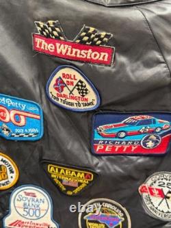 Vintage Hondaline Honda NASCAR Racing Jacket Custom Richard Petty Winston Cup M