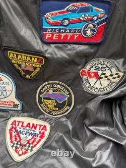 Vintage Hondaline Honda NASCAR Racing Jacket Custom Richard Petty Winston Cup M