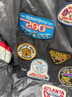 Vintage Hondaline Honda NASCAR Racing Jacket Custom Richard Petty Winston Cup M