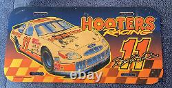 Vintage Hooters Racing #11 Bodine Ford Vanity License Plate