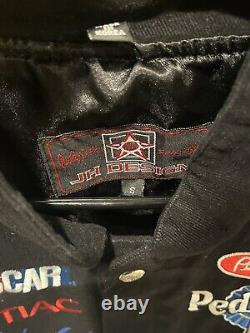 Vintage JH Design Ken Schrader #36 Nascar M&M Racing Team Jacket Men's small