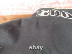 Vintage JH Designs Black 2004 Daytona 500 Disney donald duck Nascar Jacket XL
