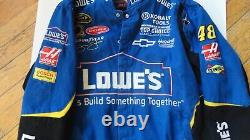 Vintage JH Designs Racing Jacket Size XL Lowe's EXC Jimmy Johnson NASCAR