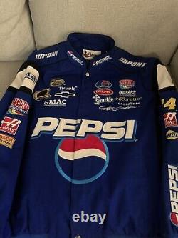 Vintage Jeff Gordon 24 Pepsi-dupont-haas- Nascar Racing Blue Jacket -rare 2xl