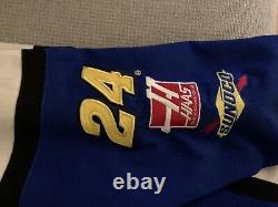 Vintage Jeff Gordon 24 Pepsi-dupont-haas- Nascar Racing Blue Jacket -rare 2xl