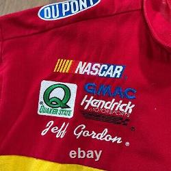 Vintage Jeff Gordon Jacket Mens XL Colorful Rainbow DuPont Nascar Chase Racing