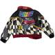 Vintage Jeff Gordon Size Large Leather 3 Time Champ Jacket Nascar Jeff Hamilton