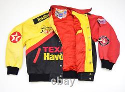 Vintage Jeff Hamilton Jacket Men Medium Texaco Havoline Adult