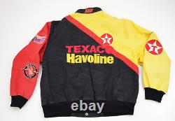 Vintage Jeff Hamilton Jacket Men Medium Texaco Havoline Adult