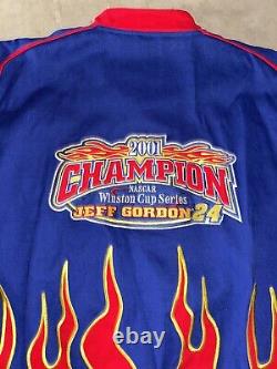 Vintage Jeff Hamilton NASCAR Jeff Gordon Championship Racing Jacket XL