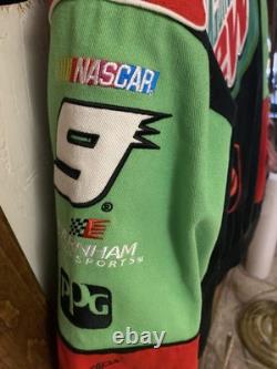 Vintage Kasey Kahne Mountain Dew NASCAR Racing Jacket JH Designs Size XL Y2K