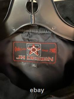 Vintage Kasey Kahne Mountain Dew NASCAR Racing Jacket JH Designs Size XL Y2K