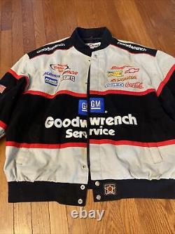 Vintage Kevin Harvick NASCAR Goodwrench #29 Patch Jacket Coat Racing 2XL XXL GM