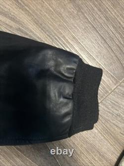 Vintage Mark Martin Nascar Mens Large Roush Racing Viagra Ford Jacket Leather