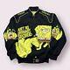 Vintage Men's Jeff Hamilton Spongebob Squarepants Nascar Racing Jacket Size M