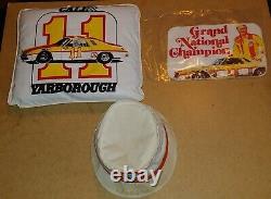 Vintage NASCAR 1976 Cale Yarborough Junior Johnson championship Hat race used