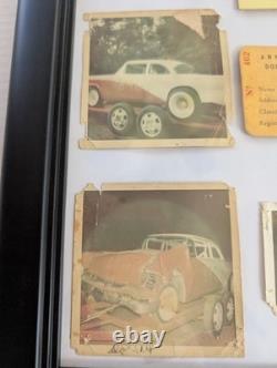 Vintage NASCAR Annual License Race Used Rare 1966 67 68 Framed with photos