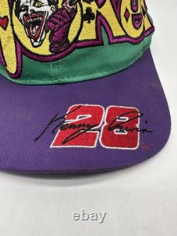 Vintage NASCAR Batman Vs Joker Dale Showdown Race Youth Snapback Hat Cap Chase