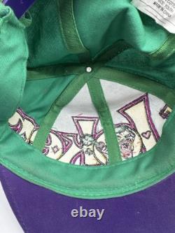 Vintage NASCAR Batman Vs Joker Dale Showdown Race Youth Snapback Hat Cap Chase