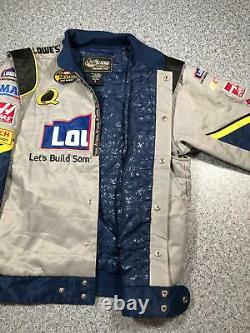 Vintage NASCAR CHASE AUTHENTICS LOWE'S Mens Racing Jacket Small USA