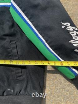 Vintage NASCAR Chase JH Designs Honey Smacks Kyle Busch #5 Racing Jacket Mens 2X