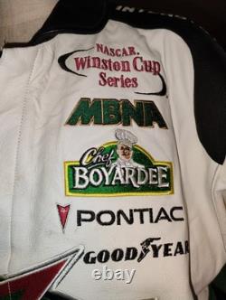 Vintage NASCAR Jacket Men's Lg Jeff Hamilton Interstate Racing Bobby Labonte