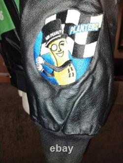 Vintage NASCAR Jacket Men's Lg Jeff Hamilton Interstate Racing Bobby Labonte