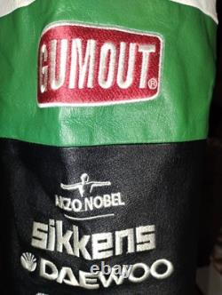 Vintage NASCAR Jacket Men's Lg Jeff Hamilton Interstate Racing Bobby Labonte