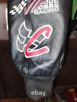 Vintage NASCAR Jacket Men's Lg Jeff Hamilton Interstate Racing Bobby Labonte