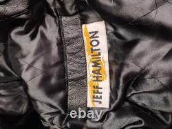 Vintage NASCAR Jacket Men's Lg Jeff Hamilton Interstate Racing Bobby Labonte