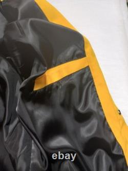 Vintage NASCAR Jacket Mens XL Yellow Black Matt Kenseth DeWALT Racing JH Design