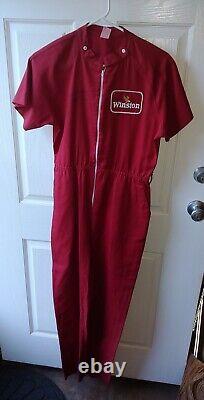 Vintage NASCAR Race Used Miss Winston 1989 90 Outfit Signed Autographed