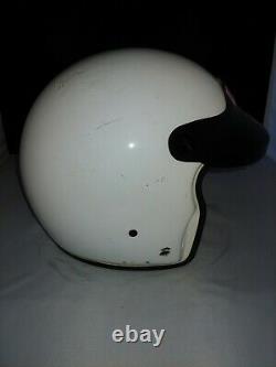 Vintage NASCAR Rodney Combs #89 Simpson race used driver's helmet signed auto