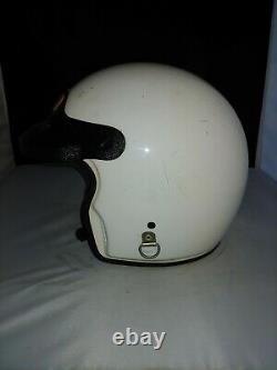 Vintage NASCAR Rodney Combs #89 Simpson race used driver's helmet signed auto