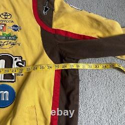 Vintage Nascar M&M's Racing Team Jacket #18 Kyle Busch Size 3XL Mens