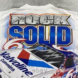 Vintage Nascar Racing Shirt Mens Extra Large 90s Mark Martin AOP All Over Print