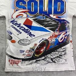 Vintage Nascar Racing Shirt Mens Extra Large 90s Mark Martin AOP All Over Print