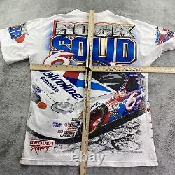 Vintage Nascar Racing Shirt Mens Extra Large 90s Mark Martin AOP All Over Print