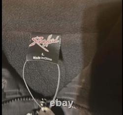 Vintage Quaker State Steve Kinser Racing Jacket Size L Rare Sprint Car READ