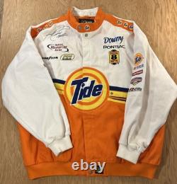 Vintage Racing Apparel Authentics Tide White Orange Jacket 3XL Signed Craven