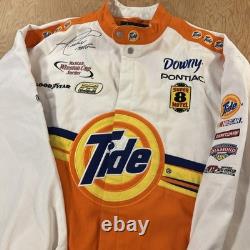 Vintage Racing Apparel Authentics Tide White Orange Jacket 3XL Signed Craven