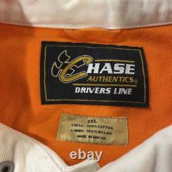 Vintage Racing Apparel Authentics Tide White Orange Jacket 3XL Signed Craven